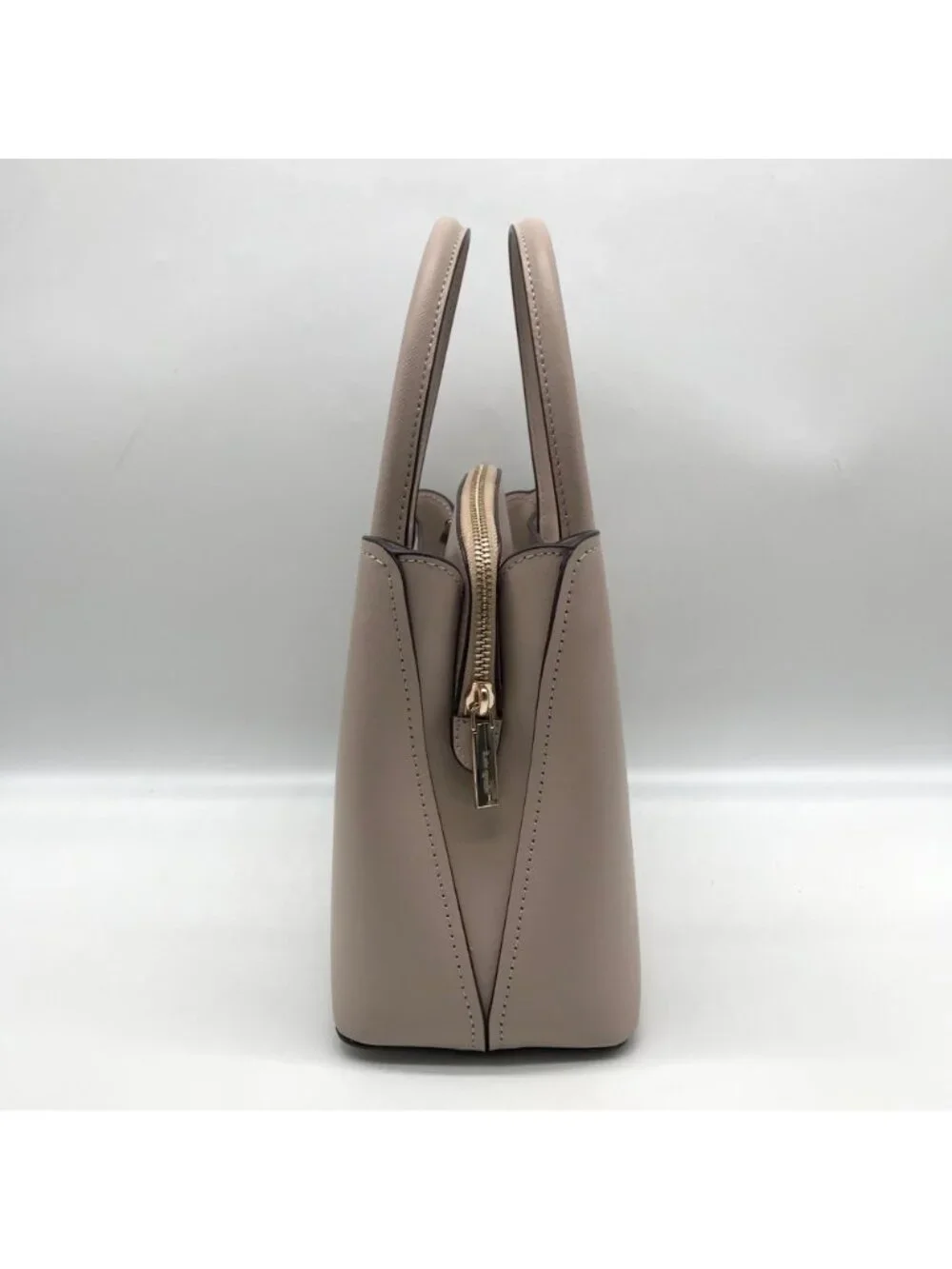 Kate Spade Warm Beige Saffiano Leather Medium Rory Satchel